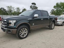 Salvage cars for sale at Hampton, VA auction: 2016 Ford F150 Supercrew