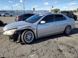 Salvage cars for sale at Colton, CA auction: 2006 Honda Accord EX