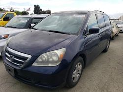 Salvage cars for sale at Martinez, CA auction: 2007 Honda Odyssey EXL