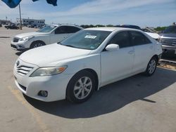 Salvage cars for sale from Copart Grand Prairie, TX: 2011 Toyota Camry Base