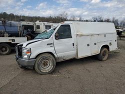 Vehiculos salvage en venta de Copart West Mifflin, PA: 2014 Ford Econoline E350 Super Duty Cutaway Van