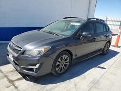 Subaru salvage cars for sale: 2015 Subaru Impreza Sport