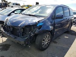 Salvage cars for sale at Martinez, CA auction: 2018 Toyota Sienna XLE