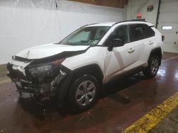 Salvage cars for sale at Marlboro, NY auction: 2021 Toyota Rav4 LE