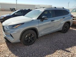 Salvage cars for sale from Copart Phoenix, AZ: 2024 Toyota Highlander Hybrid XLE