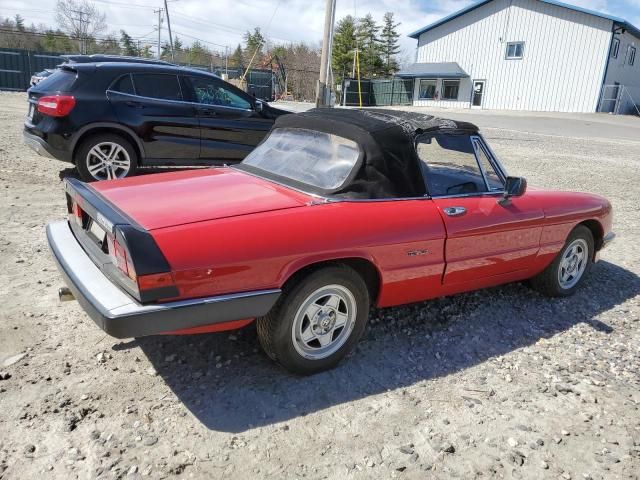 1986 Alfa Romeo Veloce 2000 Spider