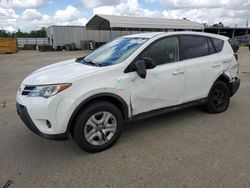 Salvage cars for sale from Copart Fresno, CA: 2015 Toyota Rav4 LE