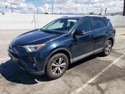 Salvage cars for sale from Copart Van Nuys, CA: 2017 Toyota Rav4 XLE