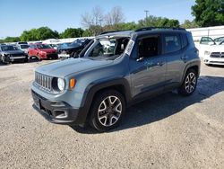 Salvage cars for sale at San Antonio, TX auction: 2018 Jeep Renegade Latitude