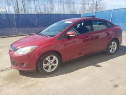Salvage cars for sale from Copart Moncton, NB: 2014 Ford Focus SE