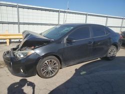Salvage cars for sale at Dyer, IN auction: 2015 Toyota Corolla L