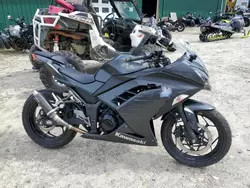 Salvage cars for sale from Copart Candia, NH: 2016 Kawasaki EX300 A
