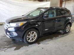 Salvage cars for sale at North Billerica, MA auction: 2018 Ford Escape SE