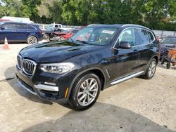 BMW x3 xdrive30i salvage cars for sale: 2019 BMW X3 XDRIVE30I