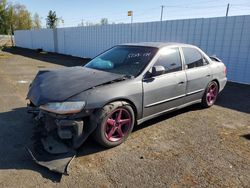 Salvage cars for sale at Portland, OR auction: 2000 Honda Accord EX