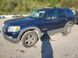 Salvage cars for sale at Hurricane, WV auction: 2006 Ford Explorer XLT