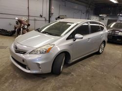 Salvage cars for sale from Copart Wheeling, IL: 2014 Toyota Prius V