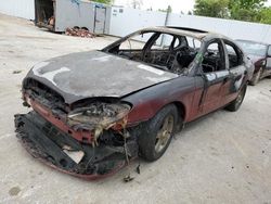 Salvage cars for sale at Bridgeton, MO auction: 2001 Ford Taurus SEL