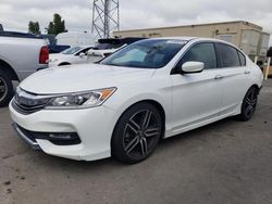 Salvage cars for sale from Copart Hayward, CA: 2017 Honda Accord Sport Special Edition