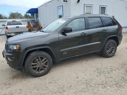 Vehiculos salvage en venta de Copart Lyman, ME: 2017 Jeep Grand Cherokee Laredo