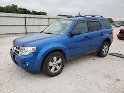 Salvage cars for sale at New Braunfels, TX auction: 2012 Ford Escape XLT