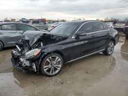 Mercedes-Benz salvage cars for sale: 2019 Mercedes-Benz C 300 4matic