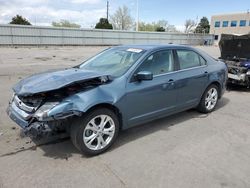 Salvage cars for sale at Littleton, CO auction: 2012 Ford Fusion SE