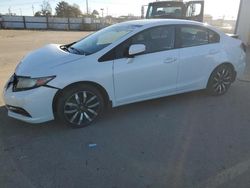 Salvage cars for sale at Nampa, ID auction: 2015 Honda Civic EXL