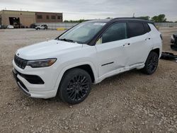 Salvage cars for sale from Copart Kansas City, KS: 2022 Jeep Compass Limited