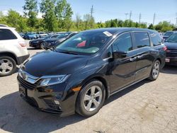 Salvage cars for sale at Bridgeton, MO auction: 2018 Honda Odyssey EXL