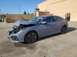 Salvage cars for sale at Gaston, SC auction: 2017 Honda Civic EXL