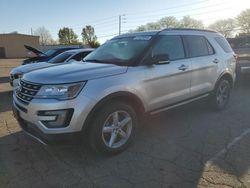 Salvage cars for sale at Moraine, OH auction: 2016 Ford Explorer XLT