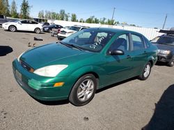 Ford Focus SE salvage cars for sale: 2002 Ford Focus SE
