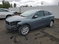Salvage cars for sale at Portland, OR auction: 2012 Mazda 3 I