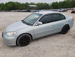 Salvage cars for sale from Copart Charles City, VA: 2004 Honda Civic Hybrid