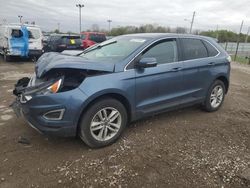 Salvage cars for sale at Indianapolis, IN auction: 2018 Ford Edge SEL