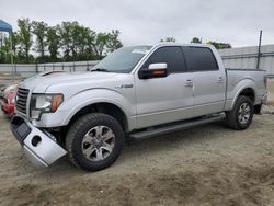 Salvage cars for sale at Spartanburg, SC auction: 2012 Ford F150 Supercrew