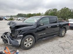 Salvage cars for sale at Houston, TX auction: 2018 Nissan Titan SV