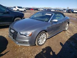 Salvage cars for sale at Elgin, IL auction: 2015 Audi A5 Premium Plus