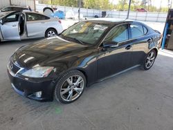 Lexus IS salvage cars for sale: 2009 Lexus IS 250