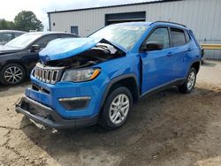 Salvage cars for sale at Shreveport, LA auction: 2018 Jeep Compass Sport