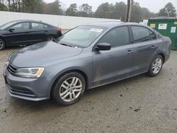 Salvage cars for sale at Seaford, DE auction: 2015 Volkswagen Jetta Base