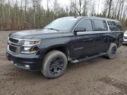Salvage cars for sale at Bowmanville, ON auction: 2020 Chevrolet Suburban K1500 LT