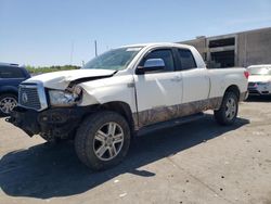 Salvage cars for sale from Copart Fredericksburg, VA: 2010 Toyota Tundra Double Cab Limited