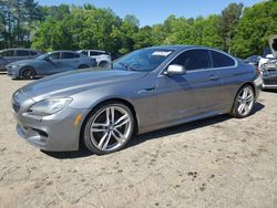 BMW salvage cars for sale: 2012 BMW 650 I