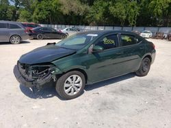 Salvage cars for sale from Copart Ocala, FL: 2016 Toyota Corolla L