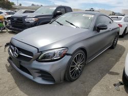 Salvage cars for sale at Martinez, CA auction: 2019 Mercedes-Benz C300