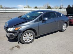 Honda Civic lx salvage cars for sale: 2012 Honda Civic LX