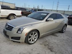 Salvage cars for sale at Haslet, TX auction: 2014 Cadillac ATS Luxury