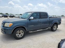 Salvage cars for sale from Copart San Antonio, TX: 2006 Toyota Tundra Double Cab SR5